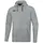 Base Hoodie hellgrau meliert 164