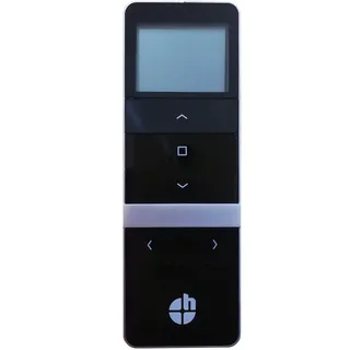 heicko 15-Kanal Handfunksender bi-direktional mit Display, inkl. Batterie, 433,92 MHz, schwarz, Funkprotokoll G2 und BI (1 ST)