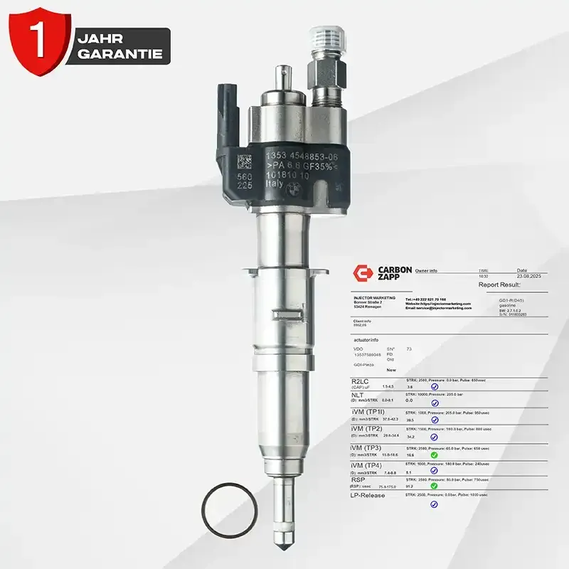 13537589048-03 Passt für N43 N53 BMW Benzin Einspritzdüse 13537585261 VDO