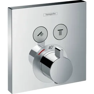 Hansgrohe ShowerSelect Thermostat Unterputz 2 Verbraucher chrom