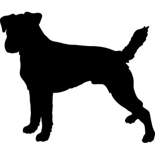 teddyfamily Parson Jack Russel Terrier - Hundeaufkleber - Farbe und Umrandung oder Text wählbar - Dog Sticker