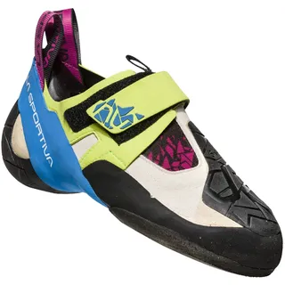 Woman apple green/cobalt blue 38