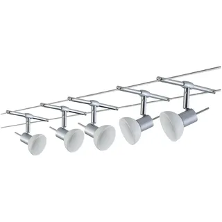Paulmann Sheela Basisset GU5,3 max. 5x10W dimmbar 230/12V Chrom (matt), Opal