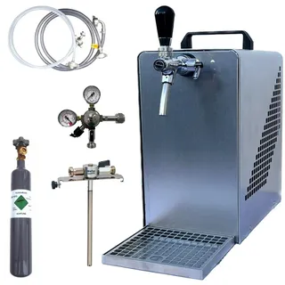 bietal® Bierzapfanlage Bierkühler BieTal® Bier Zapfanlage 30 L/h SET 5 Liter Adapter 0,5Kg CO2