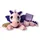 Habibi Plush Classic Wärmetier Glücksdrache rosa Kuscheltier Wärmekissen Habibi Plush Wärmekissen Stofftier 1870 Wärmekuscheltier zum Erwärmen in der Mikrowelle/Backofen