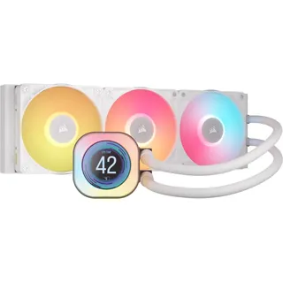 Corsair iCUE Link Titan 360 RX LCD RGB weiß