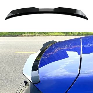 CAOZIXMB Spoiler für VW Up! 2011 2012 2013 2014 2015 2016, Auto Kofferraum Spoiler Installation Sans Trou Résistante À L'usure Auto Zubehör,Glossy Black