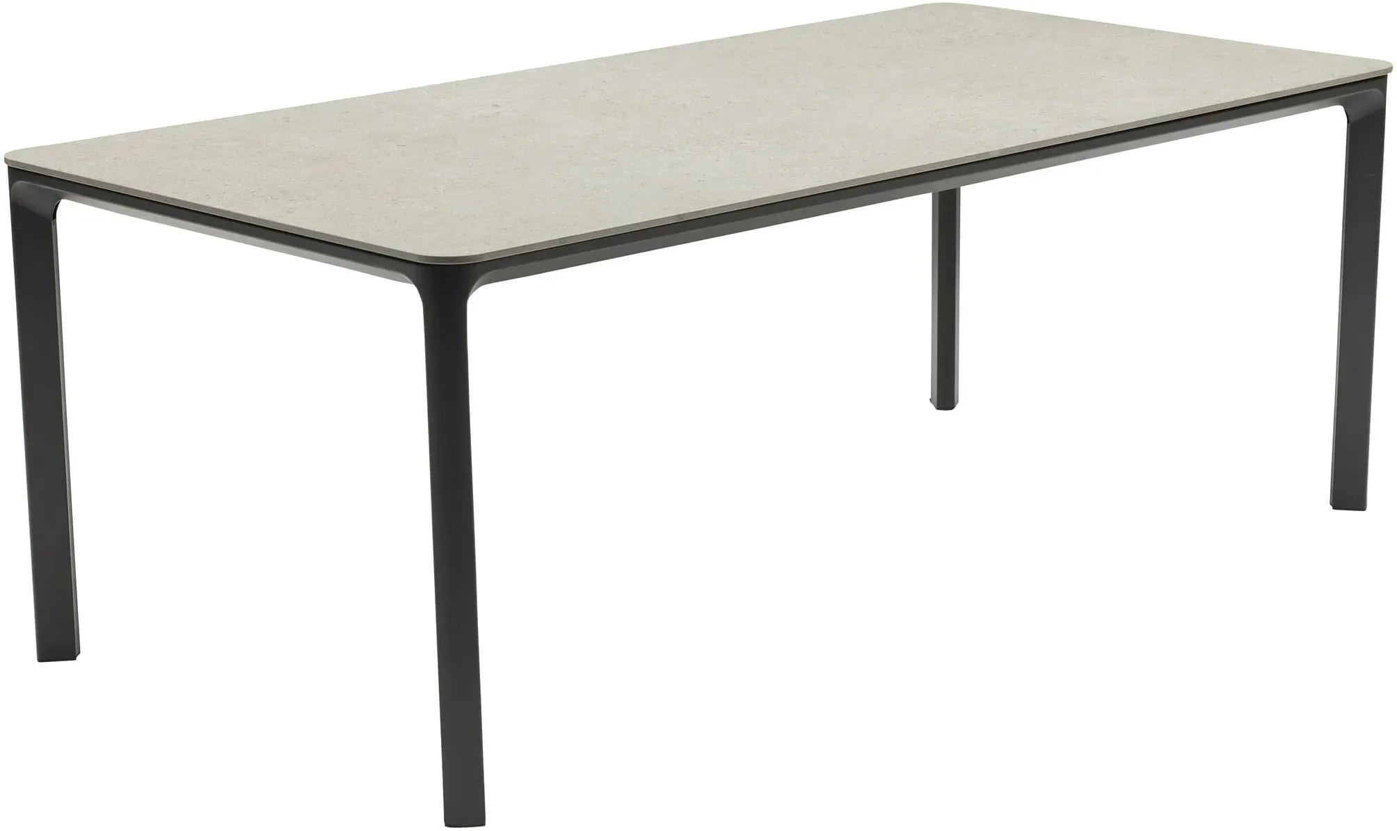 LC Garden »Stilo« Gartentisch Outdoortisch Sintered Stone Keramik Steingrau