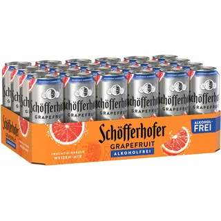 Schöfferhofer Grapefruit alkoholfrei, EINWEG 24x0,50 L Dose