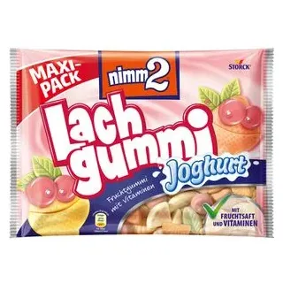 Nimm2 Fruchtgummis Lachgummi Joghurt, mit Fruchtsaft und Vitaminen, 376g