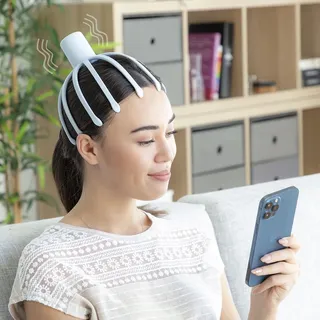 InnovaGoods Wiederaufladbares Kopfmassagegerät Helax