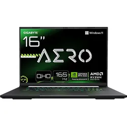 GIGABYTE AERO X16 Gaming Laptop - 16 Zoll, AMD Ryzen 9 270, NVIDIA GeForce RTX 5070 GPU, 165Hz QHD, DDR5, Dolby Atmos, Windows 11, Grau Zoll RyzenTM 270 GB 1 TB RTXTM 11 Home