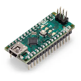 Arduino Nano [A000005] - Kompaktes und leistungsstarkes Entwicklungsboard, kompatibel mit Arduino IDE, ideal f�r elektronische Projekte, Roboter, SPS und DIY-Anwendungen.