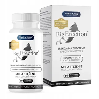 BIG ERECTION Verbessert Manneskraf Potenz & Libido Starke Lange Erektion 60 Kaps