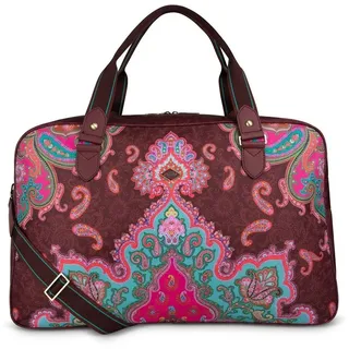 Oilily Reisetasche Mr Paisley Weekender Chocolate Truffle