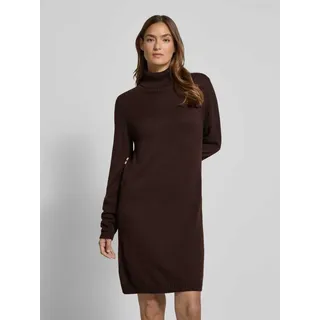 More & More A-Linien-Kleid Strickkleid Braun 42