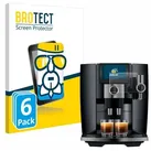 6x BROTECT AirGlass Glas Panzer-Folie für Jura J10 -