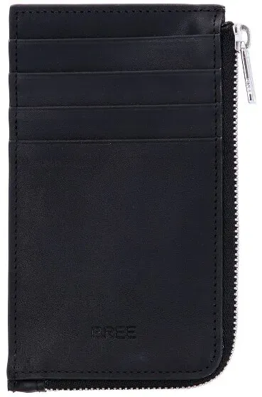 Bree Oxford SLG 140 Kreditkartenetui Leder 8 cm  schwarz