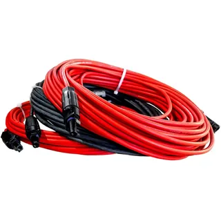 Solarkabel Verlängerungskabel 4mm2 mit Solarsteckern rot/schwarz 1 - 50m DV-8751-FOT