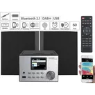 IRS-500.mini Micro-Stereoanlage mit Webradio, 60 Watt