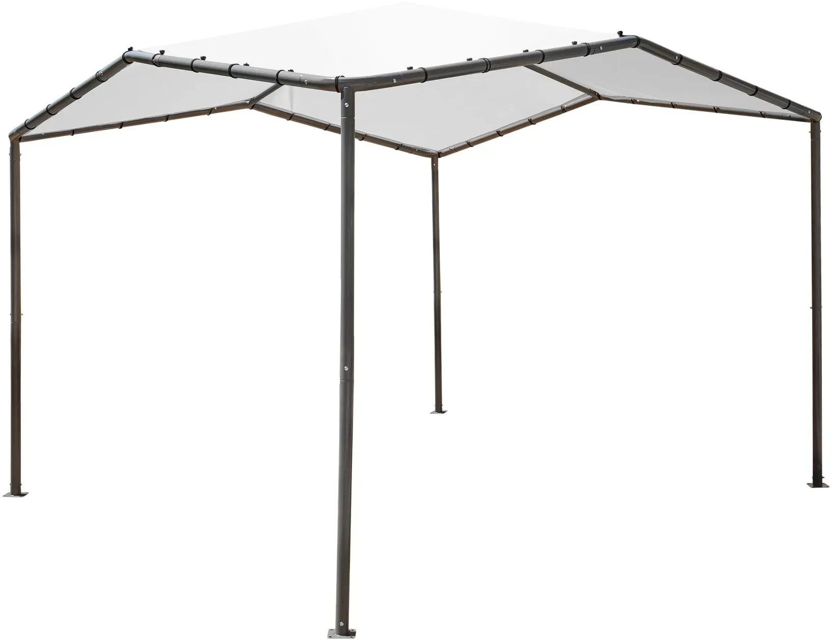 Tchibo - Stoffpavillon - 317x317x271cm - beige - Stahl / Polyester