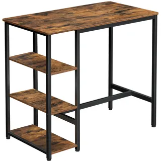 VASAGLE Bistrotisch braun 109,0 x 60,0 x 100,0 cm