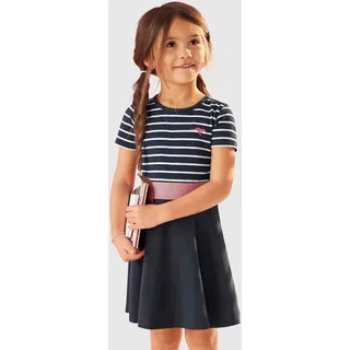 KangaROOS Jerseykleid in marine-gestreift | Gr.: 104/110