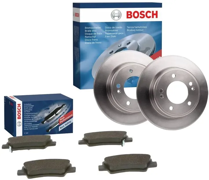 Bosch Bremsensatz Hinten 261,9 mm für HYUNDAI i30 (GD)