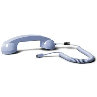 Native Union POP Phone Retro Telefonhörer USB-C azurblau