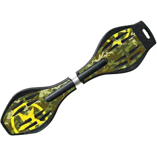 Garlando Nextreme Wave Board Urban Wave Military Deck mit Zwei Rädern