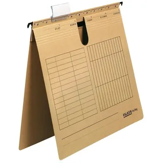 Falken Hängehefter UNIREG Karton natronbraun 1 x kaufmännische Heftung, 25 St.