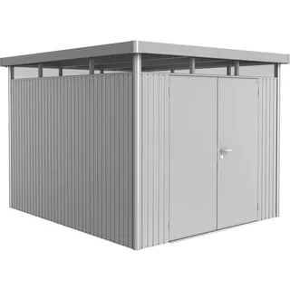 2,75 x 3,15 m silber-metallic Doppeltür