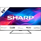 Sharp 65GR8265 QLED Fernseher, 65 Zoll, 4K UHD, 144 Hz, Google TV, ideal für Gaming