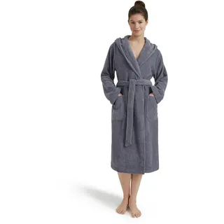 Möve Bademantel Superwuschel stone L