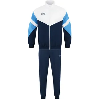 Jako Retro Freizeitanzug Herren 912 - marine/weiß/skyblue S
