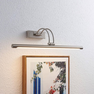 LUCANDE LED-Bilderleuchte nickel matt,