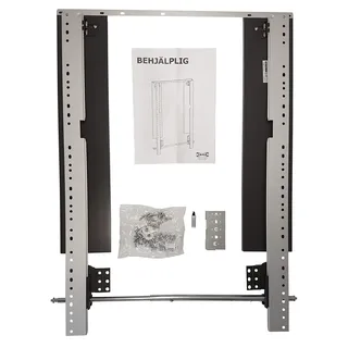 IKEA Gleitscharnier Behjälplig für vollintegriete Geschirrspüler aller Marken (silber, neue Version 2018/2019)
