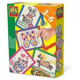 SES Creative SES Creative® Stickbild Ich lerne Sticken mehrfarbig