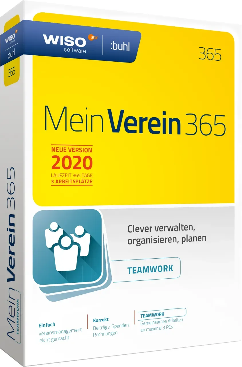 WISO Mein Verein 365 - teamwork - Edition