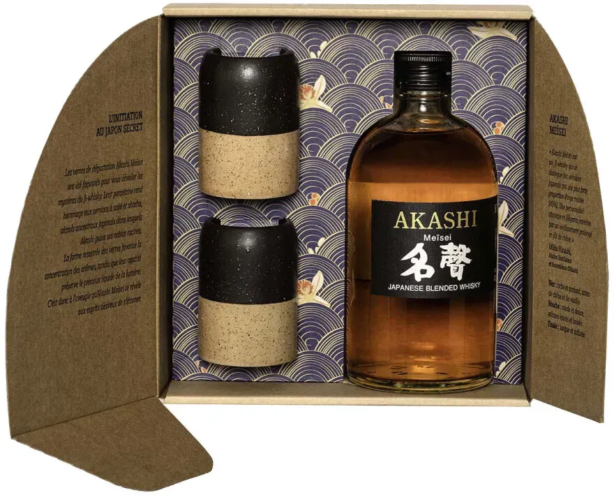 Akashi Meisei - Japanese Blended Whisky - Geschenkset