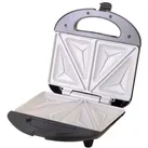 Camry CR 3018 Sandwich-Maker Sandwichtoaster Schwarz/Silber Keramikbeschichtung