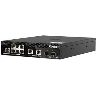 QNAP QSW-M2106PR-2S2T Rackmount 10GbE und 2,5GbE Web Managed Switch