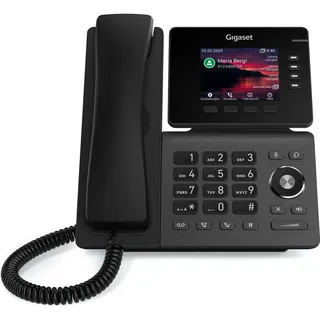Gigaset PRO P810 IP Telefon, Schwarz