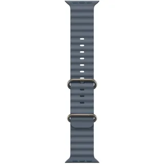 Apple Watch Ultra Ocean Armband 49 mm Maritimblau Titan Natur