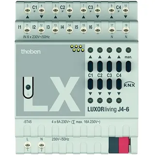 Theben Jalousieaktor LUXORliving J4-6 4-fach