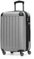 Spree – Handgepäck Koffer, Hartschale Silber matt, TSA, 55 cm, 42 Liter