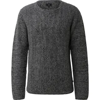 QS Pullover aus Melangegarn Grau L