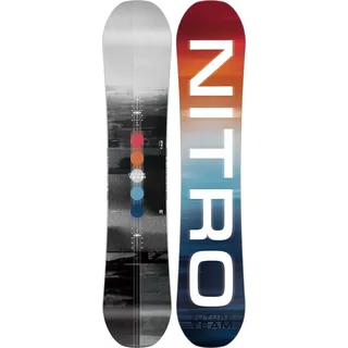 Nitro Snowboards Jungen Future Team BRD  ́23, Freestyleboard, Twin, Cam-Out Camber, All-Terrain, Mid-Wide