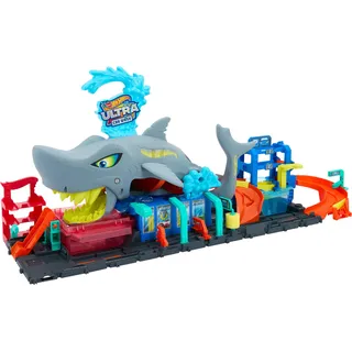 HOT WHEELS City Ultimative Hai Auto-Waschanlage