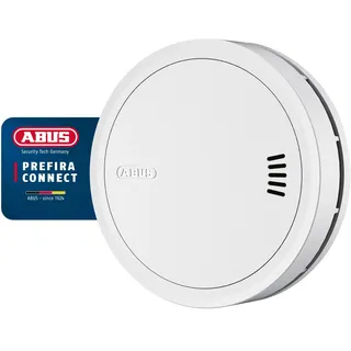 ABUS Prefira Connect Weiß inkl. Klebemontage 1